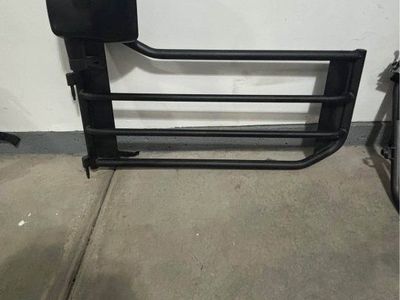 Black Steel Tube Doors with Mirrors for Jeep wrangler jku 2013-2018