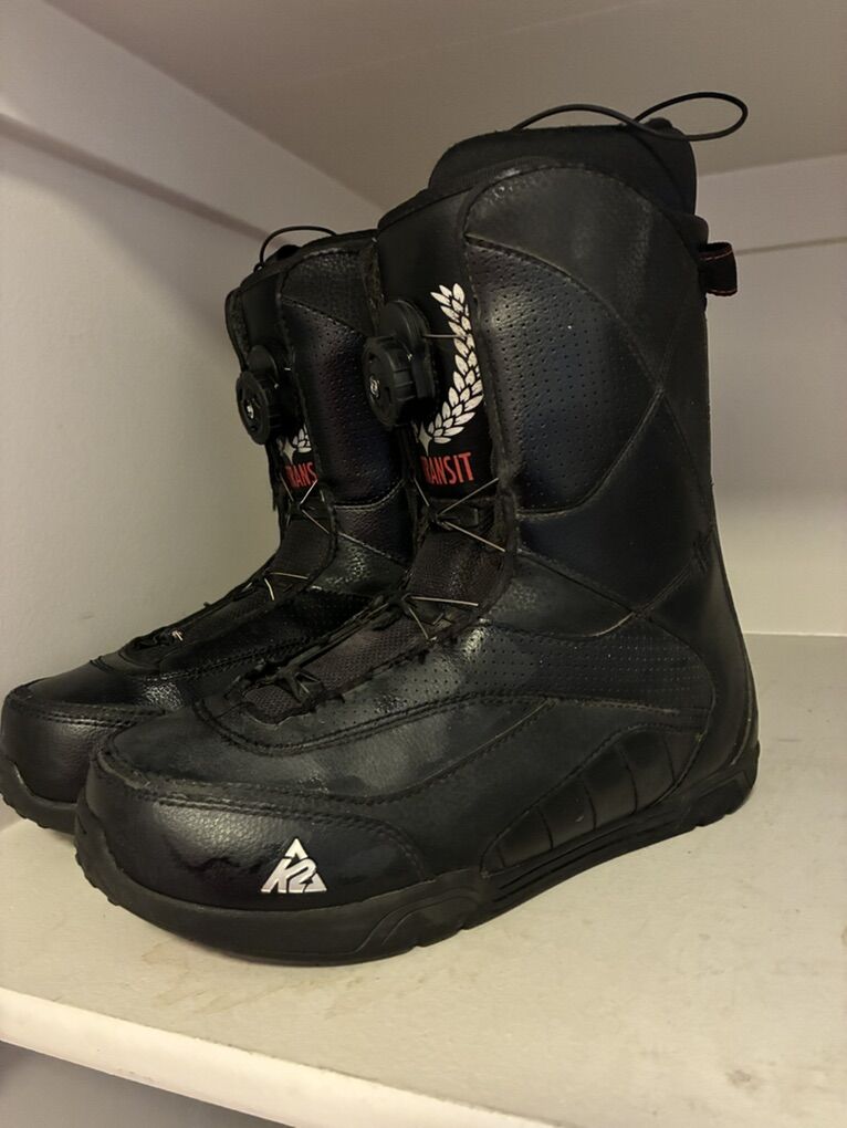 Size 10 mens K2 boa Snowboard Boots