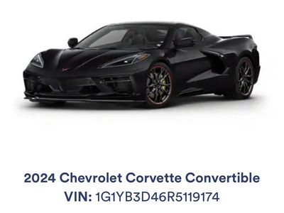 2024 Chevrolet Corvette Stingray