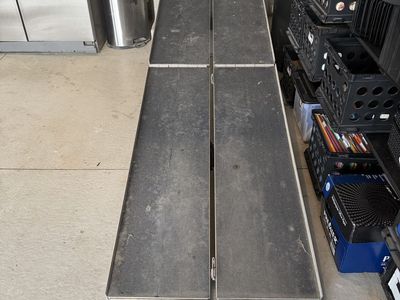 Folding Aluminum Wheelchair Ramp - Portable, 10 ft. Long - Durable and Lightweight