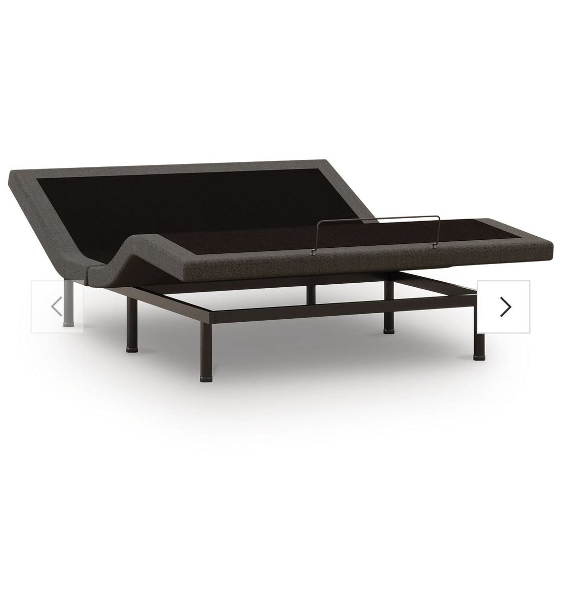 Ashley Comfort Premier Adj Base - Queen Adjustable Base - Black with remote and USB
