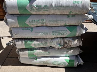 Knauf Insulation Jet Stream Ultra Fiberglass Blowing Insulation - 6 Bags, New $40 each bag