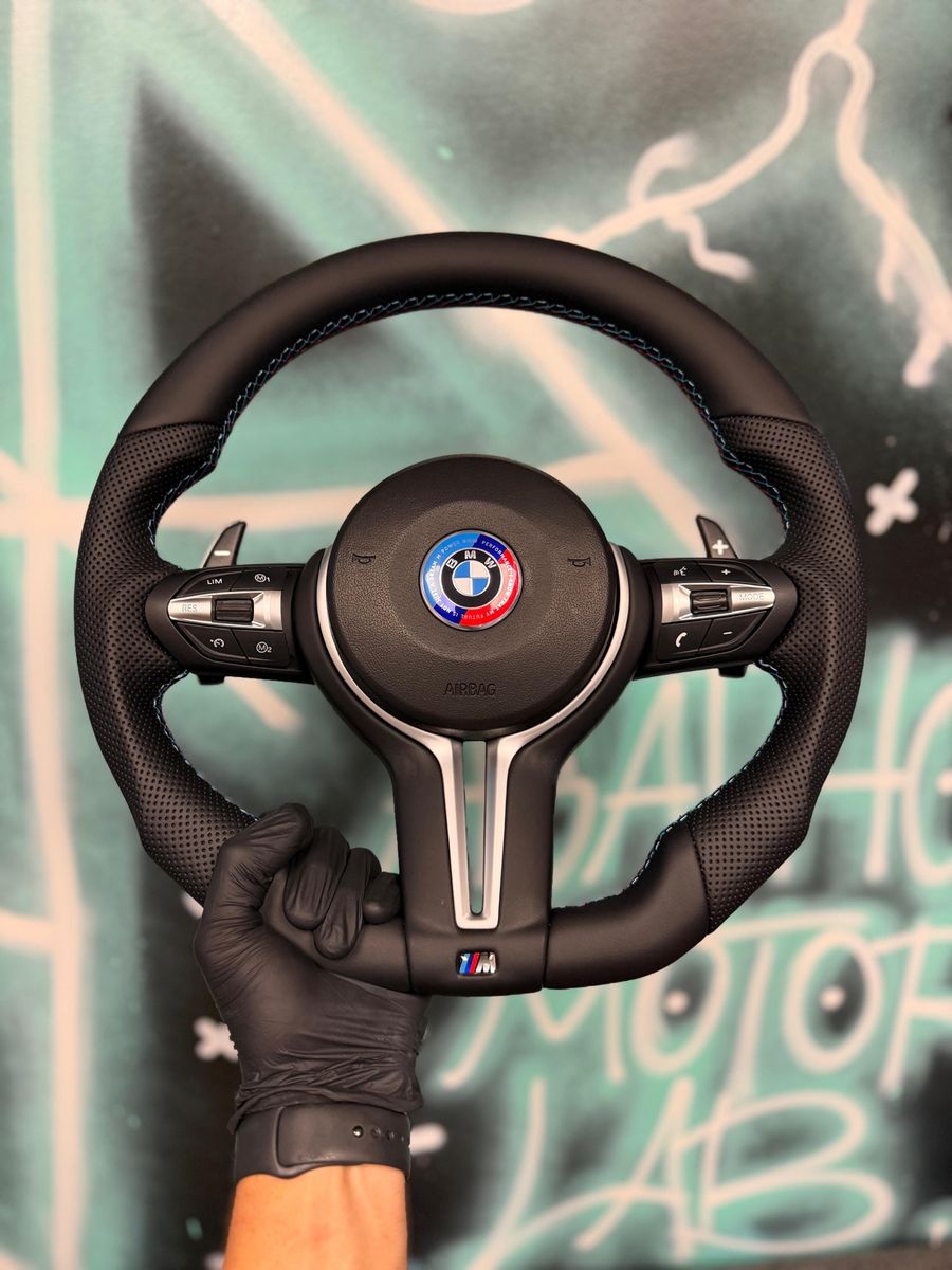 BMW M Performance Steering Wheel with Airbag and Paddle Shifters