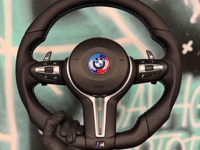BMW M Performance Steering Wheel with Airbag and Paddle Shifters
