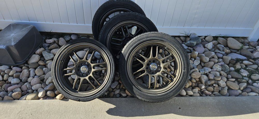215/50R17 UEZ rims and tires for 2006 civic