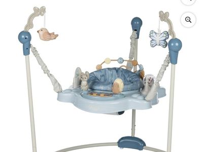 Cosco Kids Twirl-and-Bounce Baby Jumper Activity Center, Forest Friends