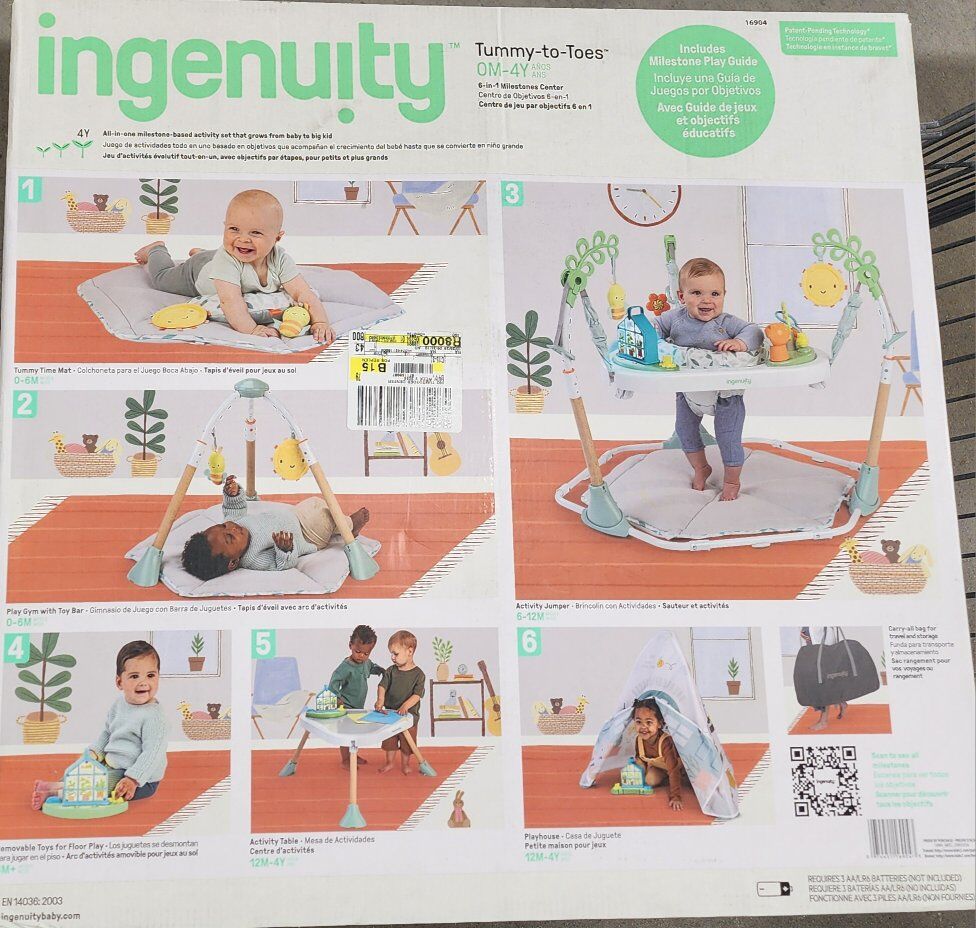 Ingenuity Tummy to Toes All-in-One Play Set