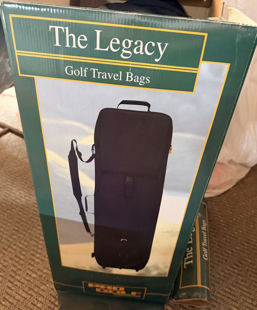 BLACK LEGACY BRAND GOLF TRAVEL BAG