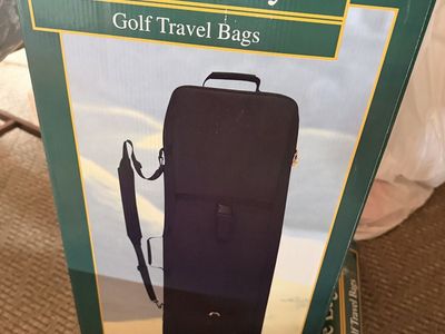 BLACK LEGACY BRAND GOLF TRAVEL BAG