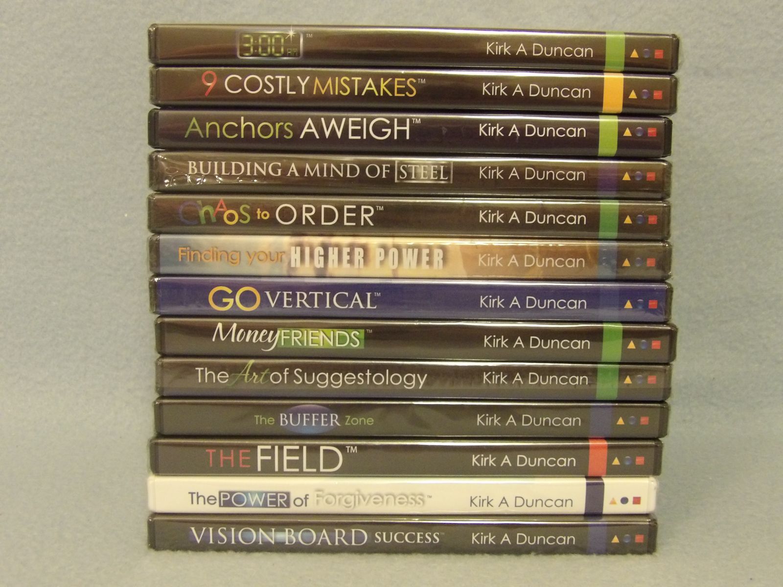 Lot of 13 Kirk & Kim Duncan~Ann Washburn~3 Key Elements~Life Coaching Recordings - 10 NEW, 3 pre-owned