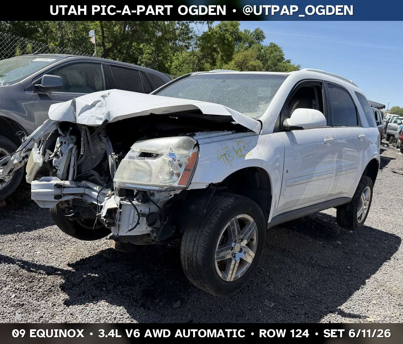 2009 Chevrolet Equinox Parts - UTPAP Ogden