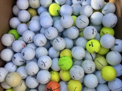 Assorted Used Golf Balls