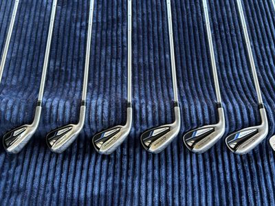LH TaylorMade SpeedBlade extended irons