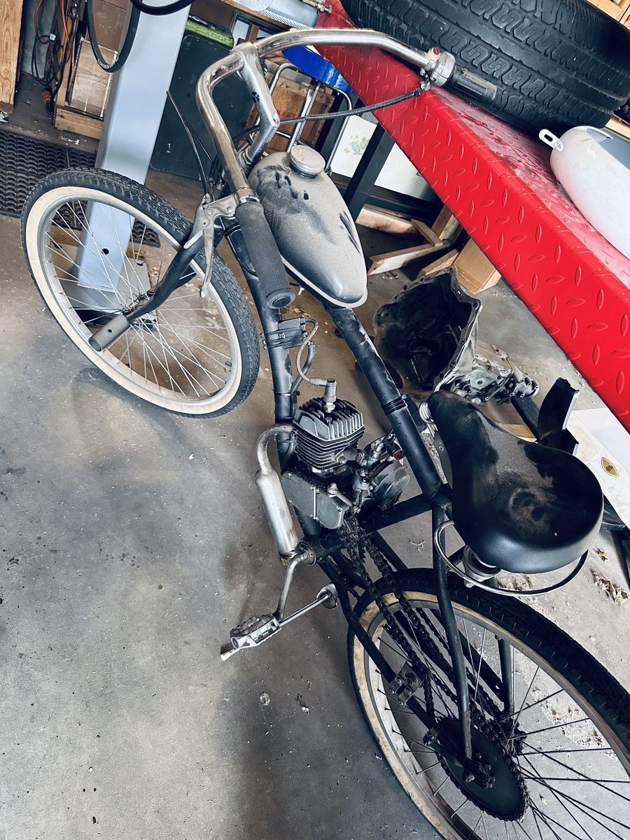 Motorbike Vintage “Barn Find”