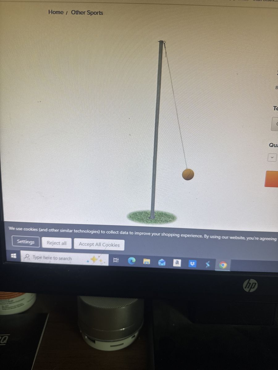 Tetherball set
