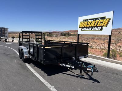 2027 PJ Trailers 7 X 14 Tandem Axle Utility Channe
