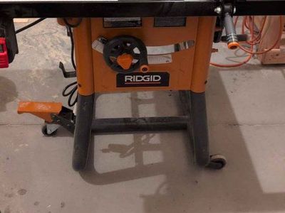 RIDGID 10" Table Saw