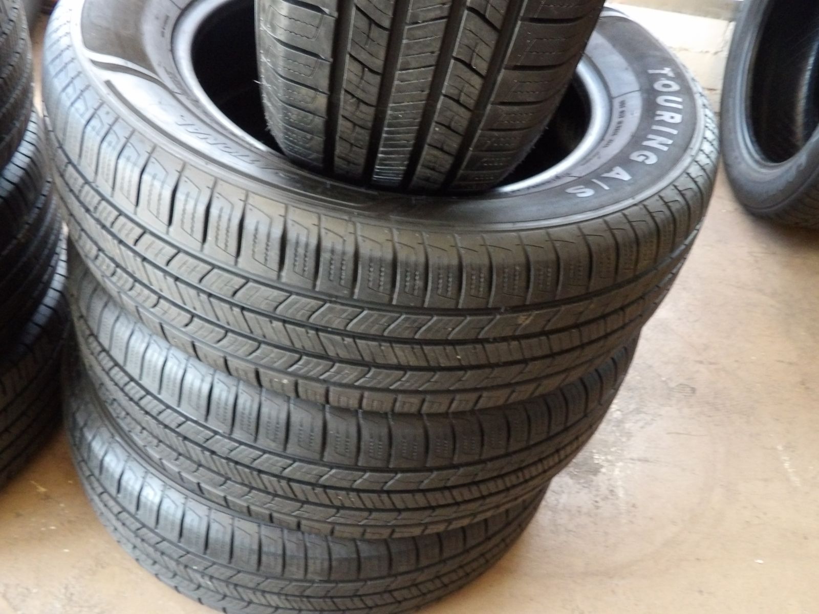 225/65R17 NATIONAL TOURING SET OF USED TIRES