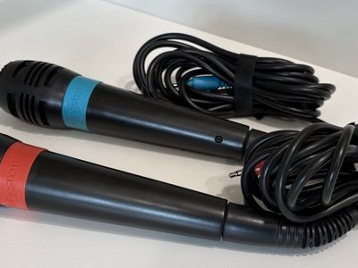 PlayStation Singstar Microphones Set of 2