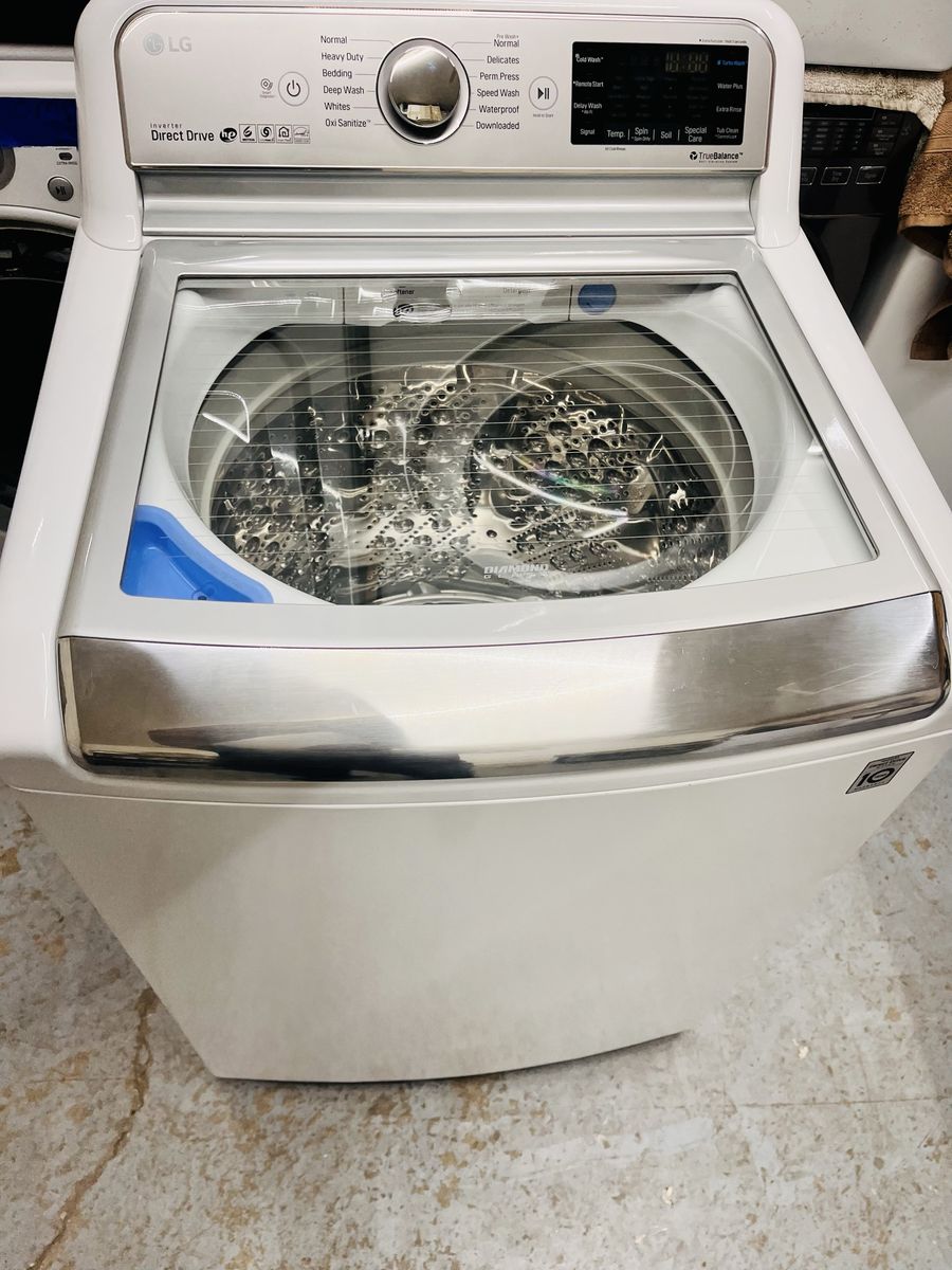 LG super capacity washing machine