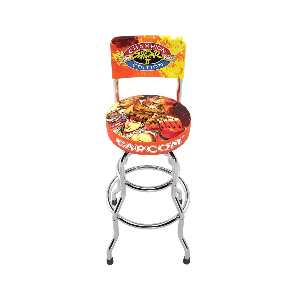 Arcade1up Street Fighter Game Stool