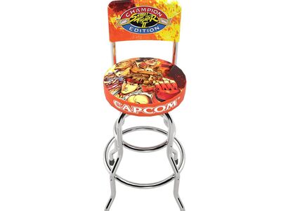 Arcade1up Street Fighter Game Stool