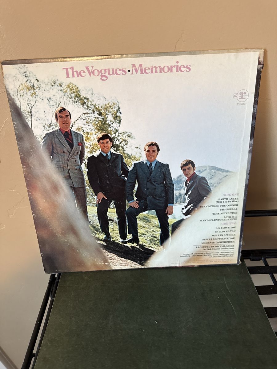 The Vogues Memories Vinyl LP Album Reprise Records RS 6347