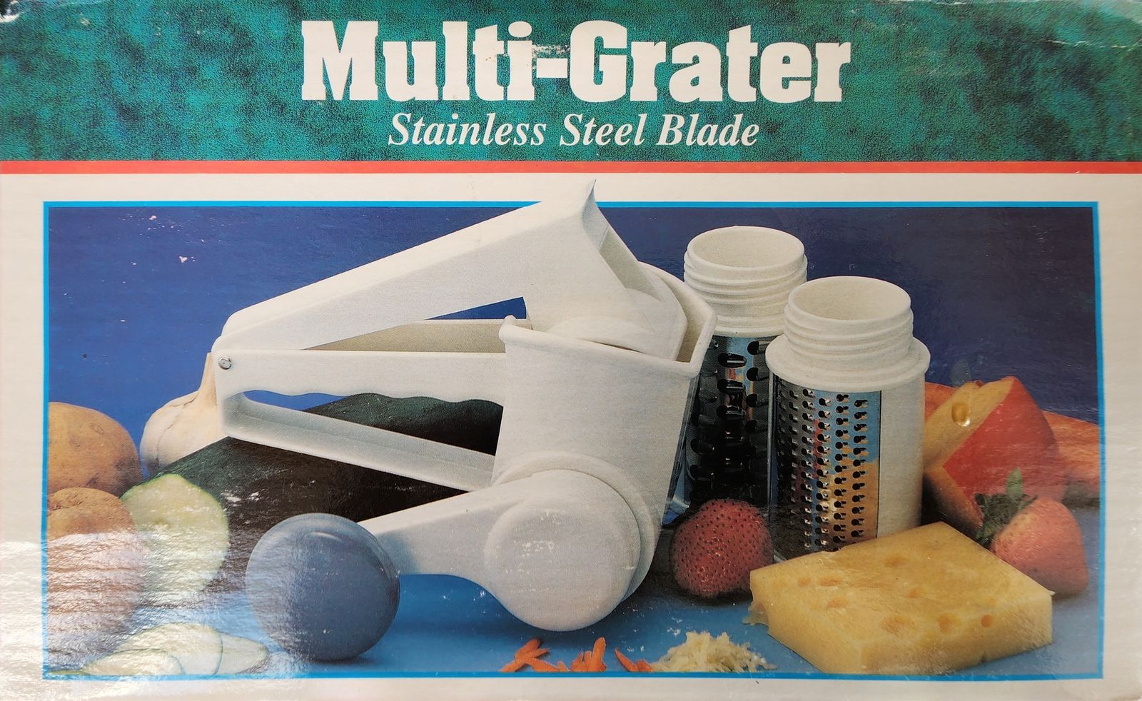 Multi-Grater with Stainless Steel Blades