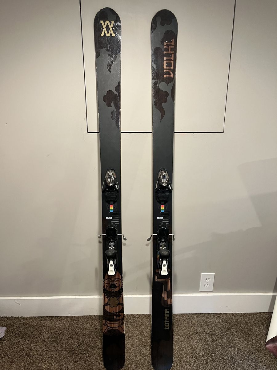 Volkl Gotama Skis w/ Salomon Bindings