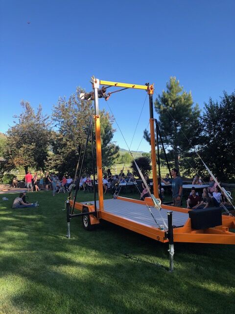 Mobile Kiiking Swing - Experience the Thrill of 360-Degree Swings!