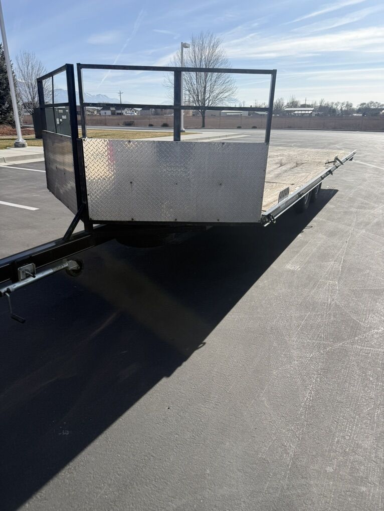 4 Place Snowmobile Trailer