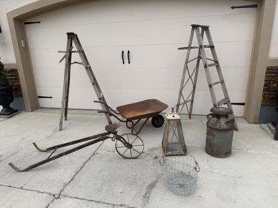 Old antiques used for a wedding prices below