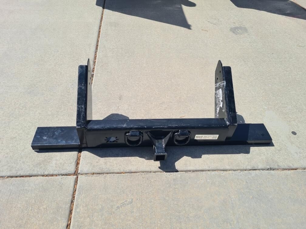 Buyers Flatbed Dump Bed Hitch Plate Bumper