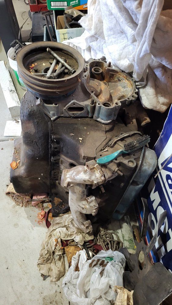 Pontiac engine and transmission