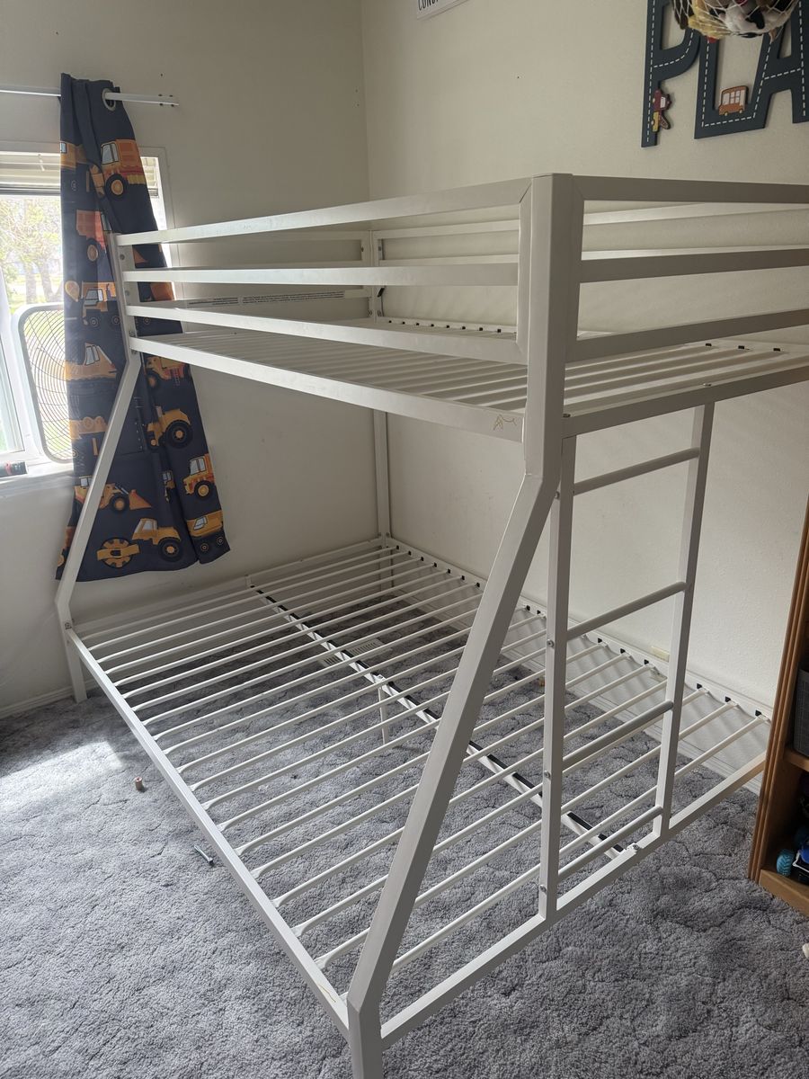 Twin over full bunk bed