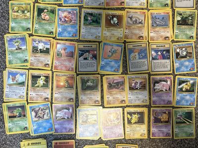 111 Vintage Pokémon Gym Heroes, Gym Challenge WOTC cards