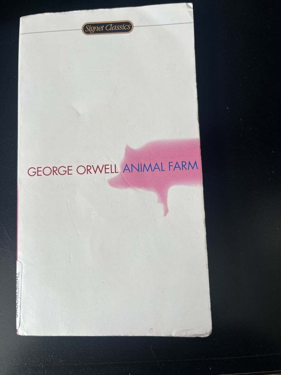 Animal Farm by George Orwell (Signet Classics Paperback) - Political Satire Novel Book Used