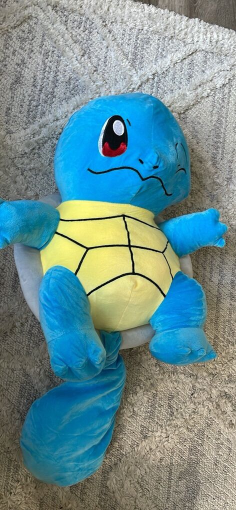 Pokemon 18 In Squirtle Plush Stuffed Animal