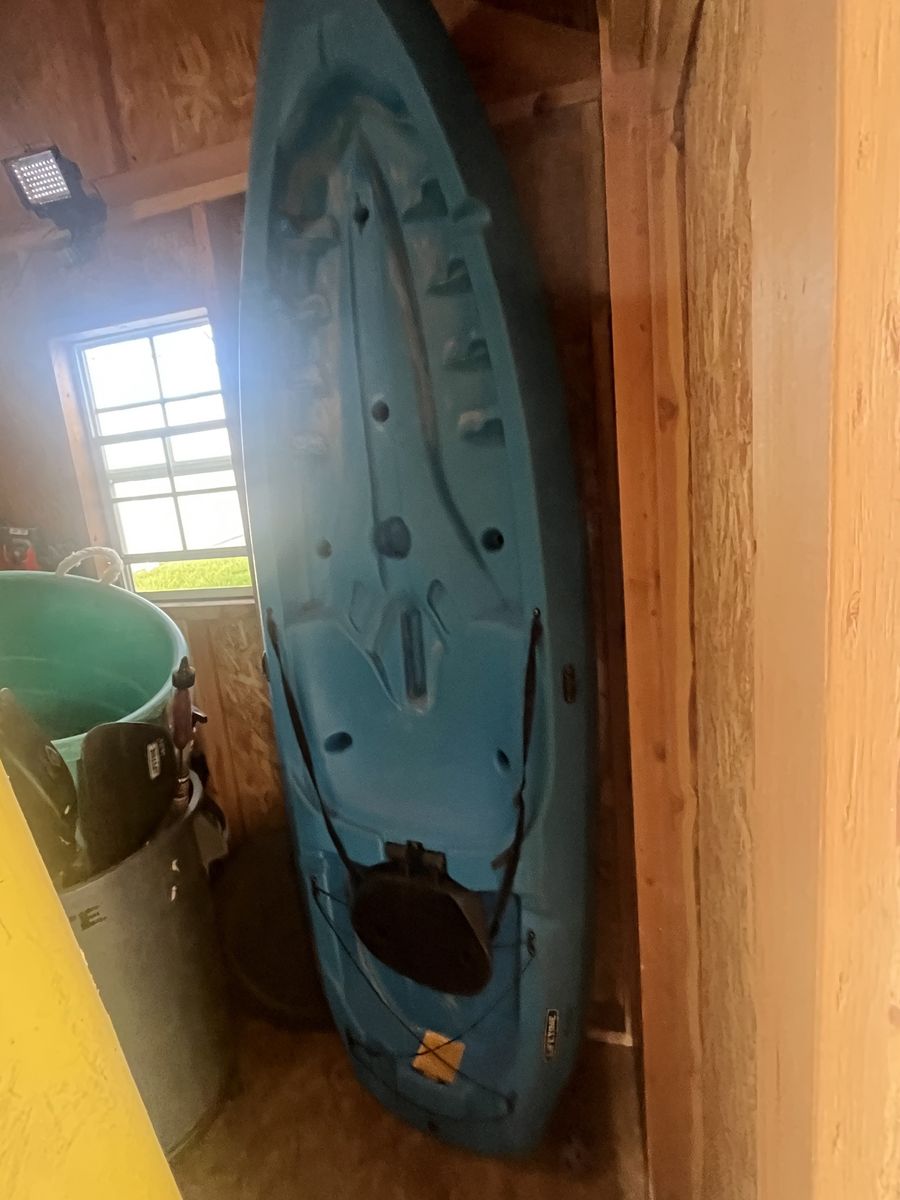 (2) Lifetime 8’ kayaks