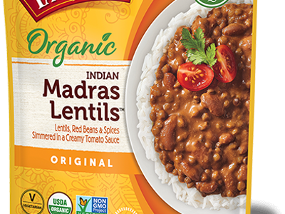 Tasty Bite Organic Madras Lentils 10oz Pouch #74281