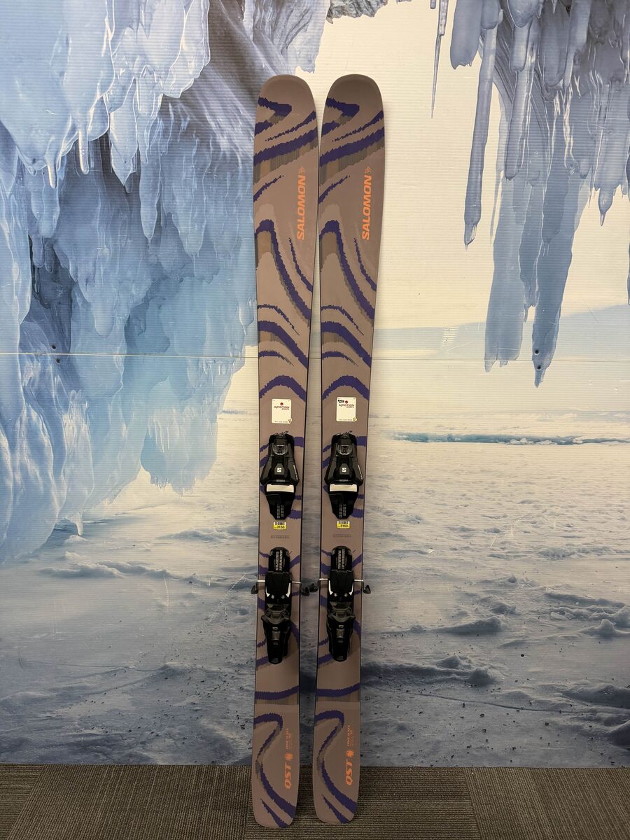 Salomon QST 106 181cm Skis w/ SALOMON NR Strive 13 GW SAL Demo Binding - Lightly Used (2026)