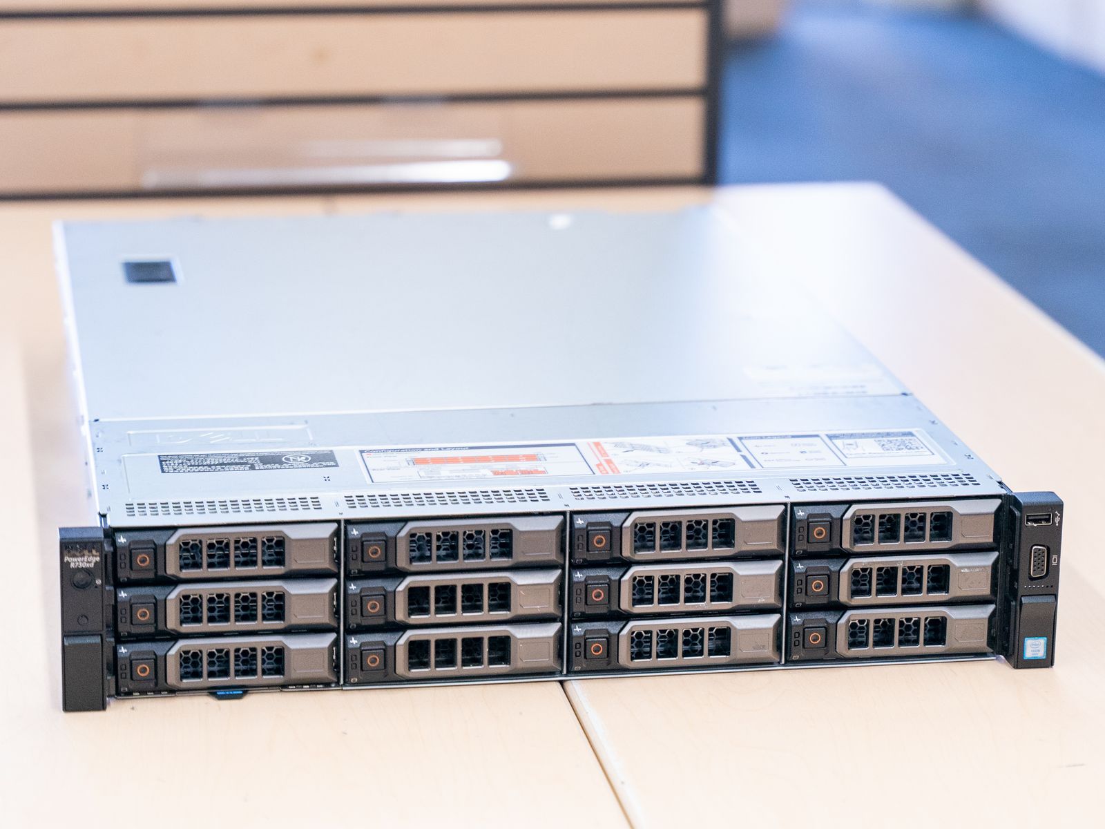 Dell Poweredge R730XD Storage Server | 28 CPU Cores, 128GB RAM, 2x SSD Bays, 12x HDD Bays, 10G Networking