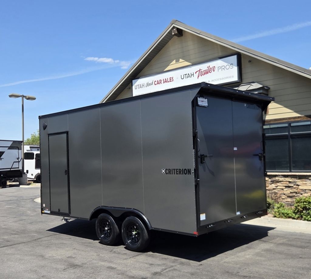 8x16 / 8.5x16 .080 Aluminum Exterior Enclosed Cargo Trailer Criterion 2026