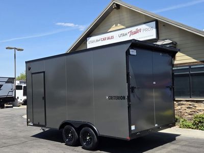 8x16 / 8.5x16 .080 Aluminum Exterior Enclosed Cargo Trailer Criterion 2026
