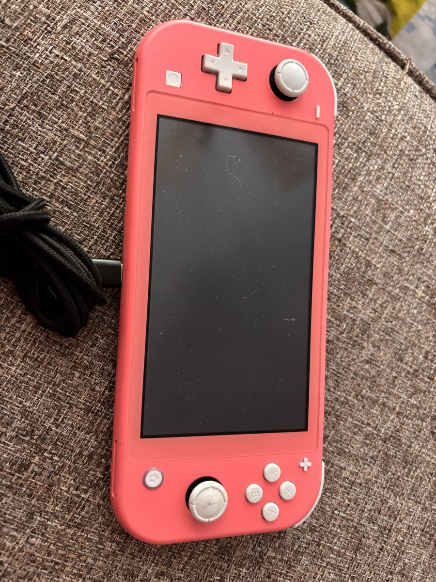 Nintendo Switch Lite Coral Portable Gaming Console