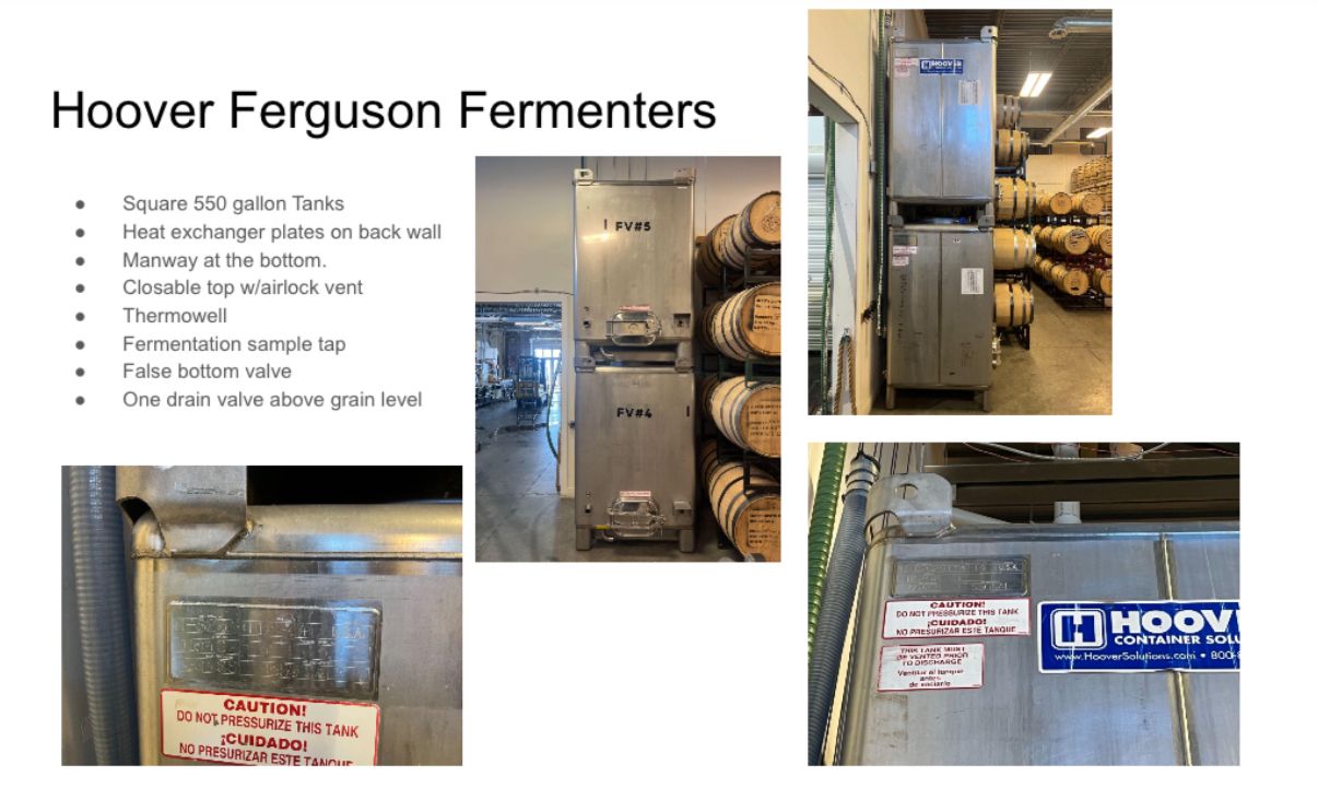 Hoover Ferguson Fermenters