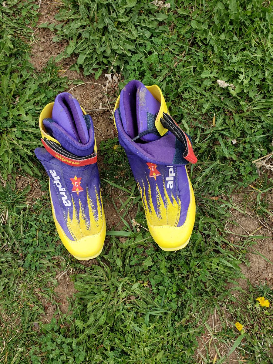 Alpina skate cross country boots, 42