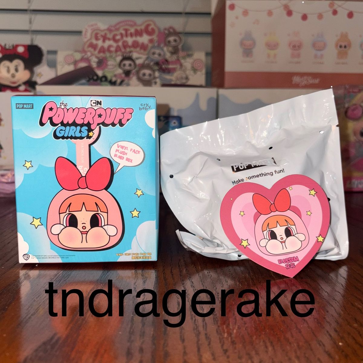 POP MART x CRYBABY × Powerpuff Girls Series-Vinyl Face Plush Blind Box