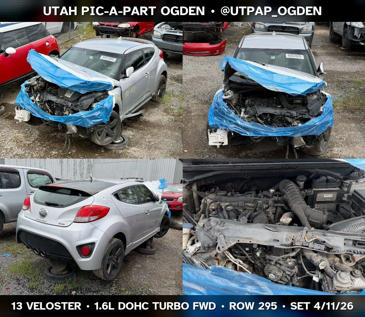 2013 Hyundai Veloster Parts - UTPAP Ogden