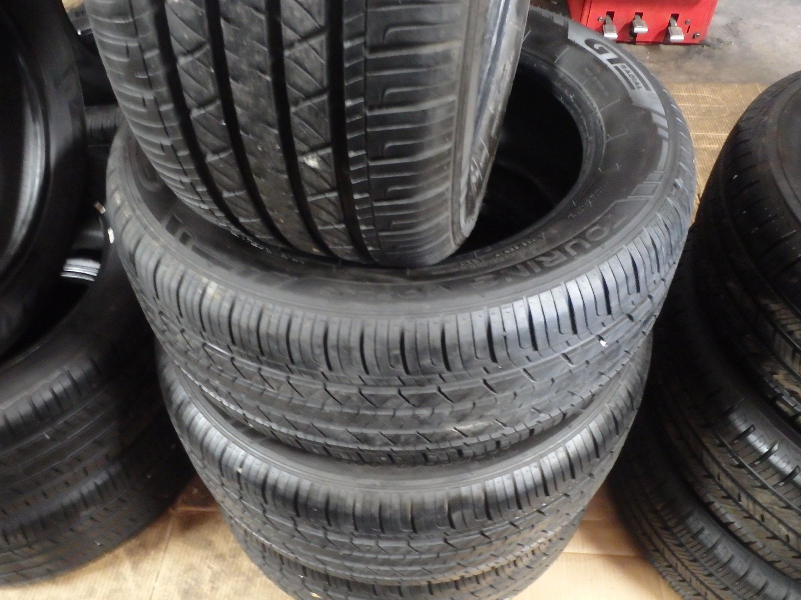 235/55R17 GT RADIAL TOURING PLUS SET OF USED TIRES